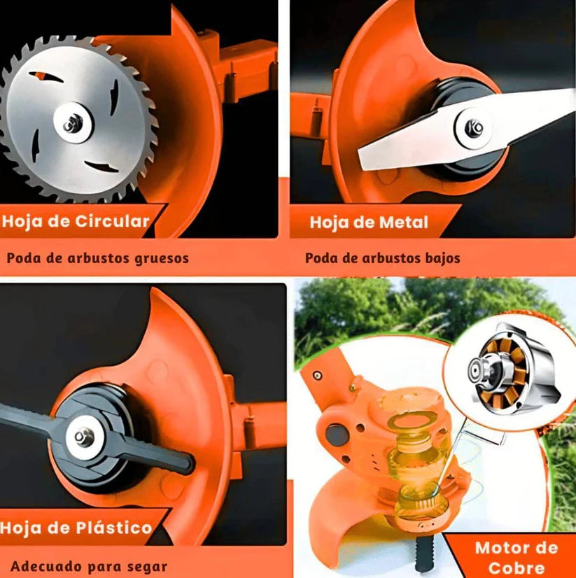 ¡Transforma tu jardín en minutos! 💥 Guadaña™ – con Batería Extra + Regalos